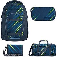 Perfekt für kleine Entdecker und Grundschulkinder: Coocazoo Mate Fast Lime Schulrucksack Set 4tlg von Coocazoo eignet sich hervorragend für marken/coocazoo. Leicht