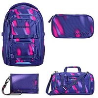 Speziell für Kinder in der Grundschule entwickelt: Coocazoo Porter Aurora Glow Schulrucksack Set 4tlg von Coocazoo eignet sich hervorragend für marken/coocazoo. Mit kindgerechtem Design