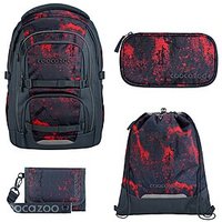 Ideal für den Schulalltag in der Grundschule: Coocazoo Porter Broken Black Schulrucksack Set 4tlg von Coocazoo eignet sich hervorragend für marken/coocazoo. Ideal für aktive Kinder – praktisch