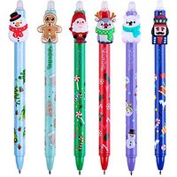 Perfekt für kleine Entdecker und Grundschulkinder: Colorino Erasable Gel Pens Weihnachten 6er Set von Colorino eignet sich hervorragend für zubehör/stifte. Leicht