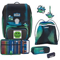 Speziell für Kinder in der Grundschule entwickelt: Scout Genius Set Movie Star Blue Pixel Schulranzenset von Scout eignet sich hervorragend für schulranzen. Mit kindgerechtem Design