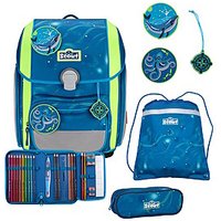 Der praktische Begleiter für Schule und Freizeit: Scout Genius DIN Deep Sea Schulranzensetset von Scout eignet sich hervorragend für schulranzen. Leicht