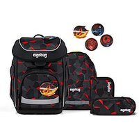 Ideal für den Schulalltag in der Grundschule: Ergobag Cubo Schulranzen Set TaekBärdo von Ergobag eignet sich hervorragend für schulranzen/schulranzen für jungen. Ideal für aktive Kinder – praktisch