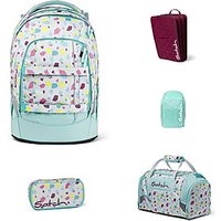 Der praktische Begleiter für Schule und Freizeit: Satch Pack Dreamy Mosaic 5tlg Schulrucksack-Set von Satch eignet sich hervorragend für schulrucksäcke. Leicht