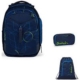 Ideal für den Schulalltag in der Grundschule: Satch Match Blue Tech 3 tlg Schulrucksack-Set. von Satch eignet sich hervorragend für sets/satch schulrucksack sets. Leicht