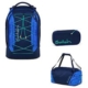 Perfekt für kleine Entdecker und Grundschulkinder: Satch Pack Crossed Blue 3tlg. Schulrucksack-Set von Satch eignet sich hervorragend für schulrucksäcke/satch pack. Mit kindgerechtem Design