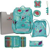 Ideal für den Schulalltag in der Grundschule: DerDieDas ErgoFlex Light Schulranzen Set Butterfly Garden 6-teilig von DerDieDas eignet sich hervorragend für sets/derdiedas schulranzen-sets. Mit kindgerechtem Design