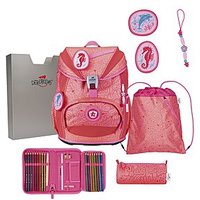 Speziell für Kinder in der Grundschule entwickelt: DerDieDas ErgoFlex Light Superflash Schulranzen Set Coral Reef von DerDieDas eignet sich hervorragend für sets/derdiedas schulranzen-sets. Ideal für aktive Kinder – praktisch