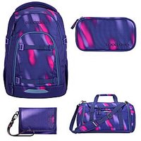 Der praktische Begleiter für Schule und Freizeit: Coocazoo Mate Aurora Glow Schulrucksack Set 4tlg von Coocazoo eignet sich hervorragend für marken/coocazoo. Leicht