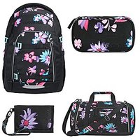 Perfekt für kleine Entdecker und Grundschulkinder: Coocazoo Mate Floral Artnight Schulrucksack Set 4tlg von Coocazoo eignet sich hervorragend für marken/coocazoo. Mit kindgerechtem Design