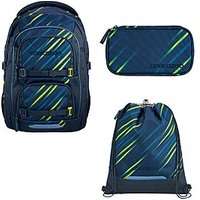 Der praktische Begleiter für Schule und Freizeit: Coocazoo Porter Fast Lime Schulrucksack Set 3tlg von Coocazoo eignet sich hervorragend für marken/coocazoo. Leicht
