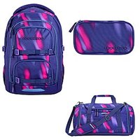 Perfekt für kleine Entdecker und Grundschulkinder: Coocazoo Porter Aurora Glow Schulrucksack Set 3tlg von Coocazoo eignet sich hervorragend für marken/coocazoo. Mit kindgerechtem Design