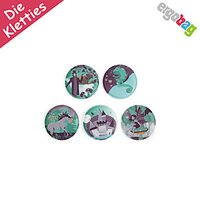 Perfekt für kleine Entdecker und Grundschulkinder: ergobag Klettie-Set Zauberwald