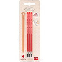 Ideal für den Schulalltag in der Grundschule: Legami Ersatzmine für löschbaren Gelstift - Erasable Pen rot von Legami eignet sich hervorragend für zubehör/sonstiges. Ideal für aktive Kinder – praktisch