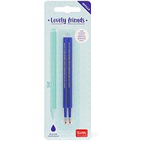 Speziell für Kinder in der Grundschule entwickelt: Legami Nachfüll Set 2er Lovely Friends blau von Legami eignet sich hervorragend für marken/legami. Mit kindgerechtem Design