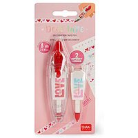 Für einen gelungenen Start in den Schulalltag: Legami Deko Tape Heart von Legami eignet sich hervorragend für marken/legami. Mit durchdachten Details für mehr Spaß und Ordnung im Schulranzen. Weitere passende Produkte für Kinder und Schule gibt es auf https://www.kekula.de.