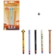 Für einen gelungenen Start in den Schulalltag: Legami Radierbare Gel Stifte Bundle - NEU Set Wild Savannah + 5 löscbare Stifte von Legami eignet sich hervorragend für marken/legami/legami geschenke & sets. Leicht