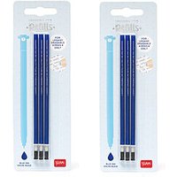 Ideal für den Schulalltag in der Grundschule: Legami Refill Nachfüllpack 6 Stück blau ( 2x3 ) von Legami eignet sich hervorragend für marken/legami/legami geschenke & sets. Ideal für aktive Kinder – praktisch