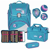 Perfekt für kleine Entdecker und Grundschulkinder: Scout Alpha Dolphins Schulranzenset 4tlg von Scout eignet sich hervorragend für sets. Leicht