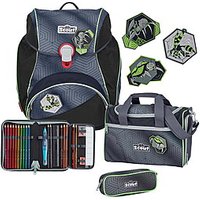 Speziell für Kinder in der Grundschule entwickelt: Scout Alpha Superflash Black Spider 4tlg. Schulranzenset von Scout eignet sich hervorragend für sets. Mit kindgerechtem Design