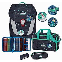 Ideal für den Schulalltag in der Grundschule: Scout Sunny II LED Sternenhimmel 4tlg.Set Schulranzenset von Scout eignet sich hervorragend für sets. Leicht