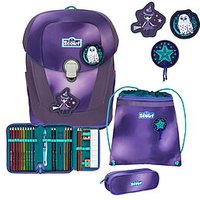 Speziell für Kinder in der Grundschule entwickelt: Scout Sunny II Purple Magic Superflash Schulranzenzet von Scout eignet sich hervorragend für schulranzen/schulranzen 2 klasse. Leicht