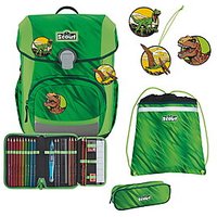 Speziell für Kinder in der Grundschule entwickelt: Scout Neo Dino Rex Schulranzenset von Scout eignet sich hervorragend für schulranzen/schulranzen für jungen. Ideal für aktive Kinder – praktisch