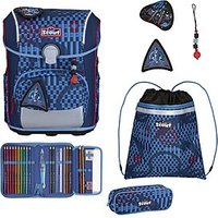 Ideal für den Schulalltag in der Grundschule: Scout Neo Safety Light Schulranzen Set Space Explorer 5-teilig von Scout eignet sich hervorragend für schulranzen. Leicht