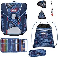 Perfekt für kleine Entdecker und Grundschulkinder: Scout Micro Schulranzen Set Safety Light Space Explorer 5-teilig von Scout eignet sich hervorragend für schulranzen/schulranzen für jungen. Ideal für aktive Kinder – praktisch