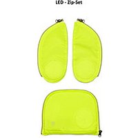 Ideal für den Schulalltag in der Grundschule: Ergobag LED Zip Set gelb