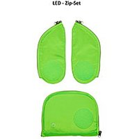 Der praktische Begleiter für Schule und Freizeit: Ergobag LED Zip Set grün