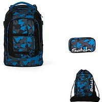 Speziell für Kinder in der Grundschule entwickelt: Satch Pack Blue Triangel 3 tlg. Set inkl. Sportbeutel von Satch eignet sich hervorragend für sets/satch schulrucksack sets. Mit durchdachten Details für mehr Spaß und Ordnung im Schulranzen. Viele weitere Schulartikel und Kinderprodukte findest du auf https://www.kekula.de.