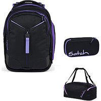 Für einen gelungenen Start in den Schulalltag: Satch Match Purple Phantom3tlg Schulrucksack-Set von Satch eignet sich hervorragend für sets/satch schulrucksack sets. Leicht