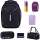 Perfekt für kleine Entdecker und Grundschulkinder: Satch Match Purple Phantom7tlg Schulrucksack-Set von Satch eignet sich hervorragend für sets/satch schulrucksack sets. Leicht