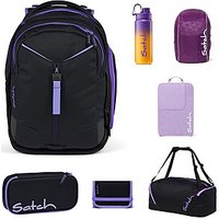 Perfekt für kleine Entdecker und Grundschulkinder: Satch Match Purple Phantom7tlg Schulrucksack-Set von Satch eignet sich hervorragend für sets/satch schulrucksack sets. Leicht