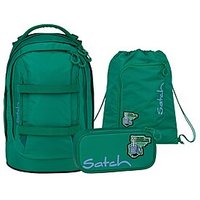 Der praktische Begleiter für Schule und Freizeit: Satch Pack Fearless Green Schulrucksack Set 3tlg von Satch eignet sich hervorragend für schulrucksäcke. Mit kindgerechtem Design