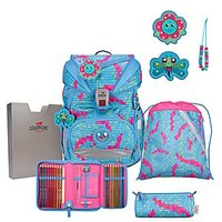 Für einen gelungenen Start in den Schulalltag: DerDieDas ErgoFlex Superlight Happy Pixel Schulranzenset von DerDieDas eignet sich hervorragend für sets/derdiedas schulranzen-sets. Mit kindgerechtem Design