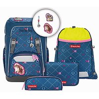Der praktische Begleiter für Schule und Freizeit: Step by Step GIANT Schulrucksack-Set Horse Lima